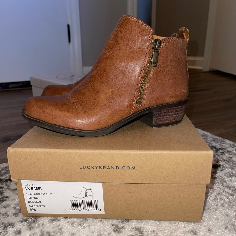 Lucky brand booties